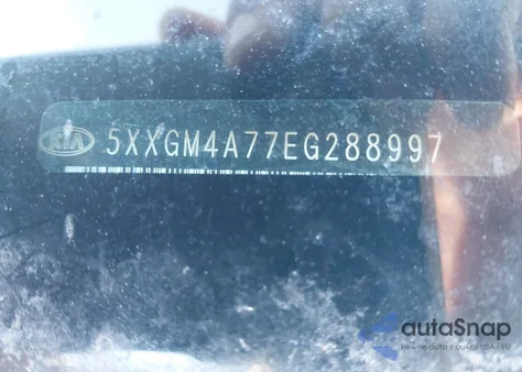 2014 Kia Optima Lx from USA, damaged, VIN 5XXGM4A77EG288997